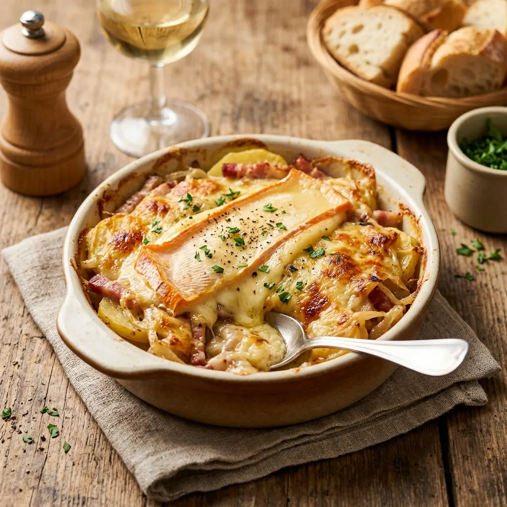 Tartiflette gratinée
