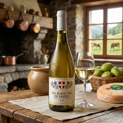 Vin blanc sec de Savoie